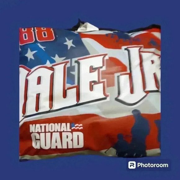 Dale Earnhardt Stadium Pillow Sponsored By Amp Energy and The National Guard - Picture 1 of 7